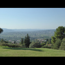 Der Ausblick von unserem Campingplatz